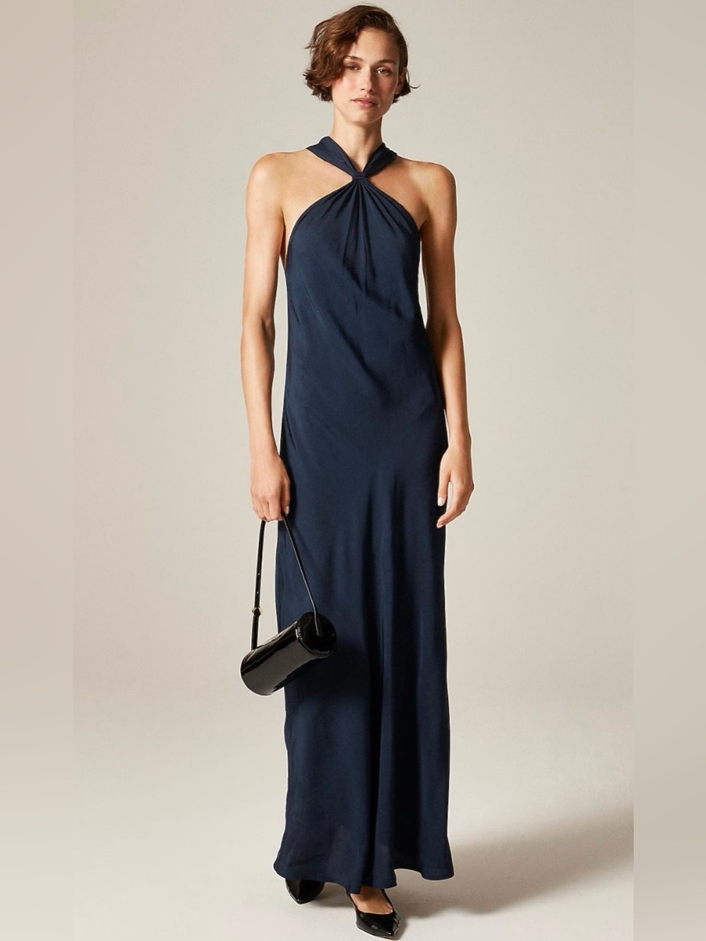 J Crew Collection Halter Maxi Dress
Sold out online!